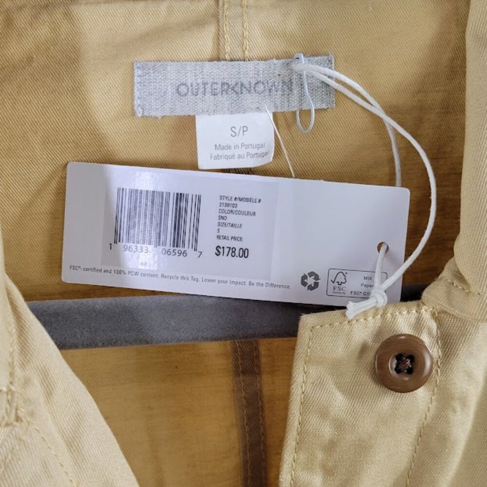 OUTERKNOWN station jumpsuit Sz S NEW - Picture 8 of 8
